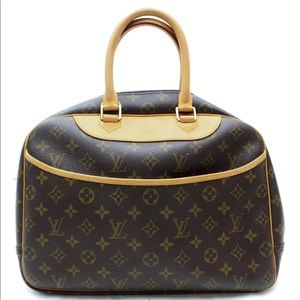 ⚡️Black Friday Sale⚡️Louis Vuitton Hand Bag Deauville Browns Monogram
